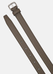 VINCE | Women’s 20mm Stitched Leather Belt in Belts - HAZEL VINE