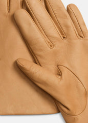 VINCE | Cashmere-Lined Short Leather Glove in Gloves - BRUNA