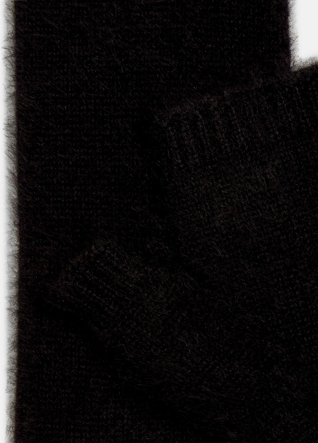 VINCE | Brushed Cashmere Arm Warmers in Gloves - BLACK