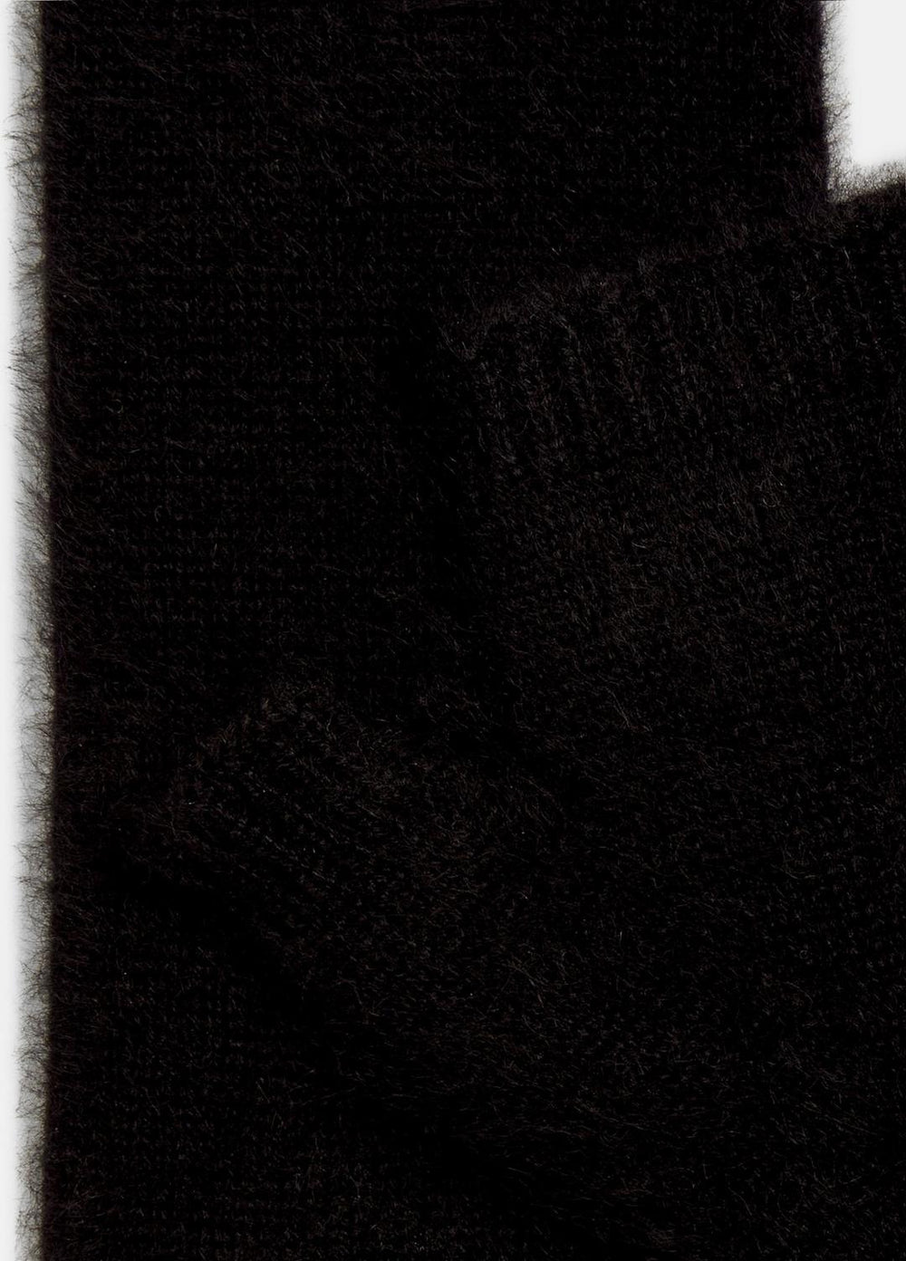 VINCE | Brushed Cashmere Arm Warmers in Gloves - BLACK