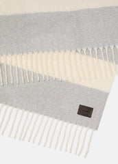 VINCE | Brushed Alpaca-Blend Throw in Pillows & Blankets - MEDIUM HEATHER GREY