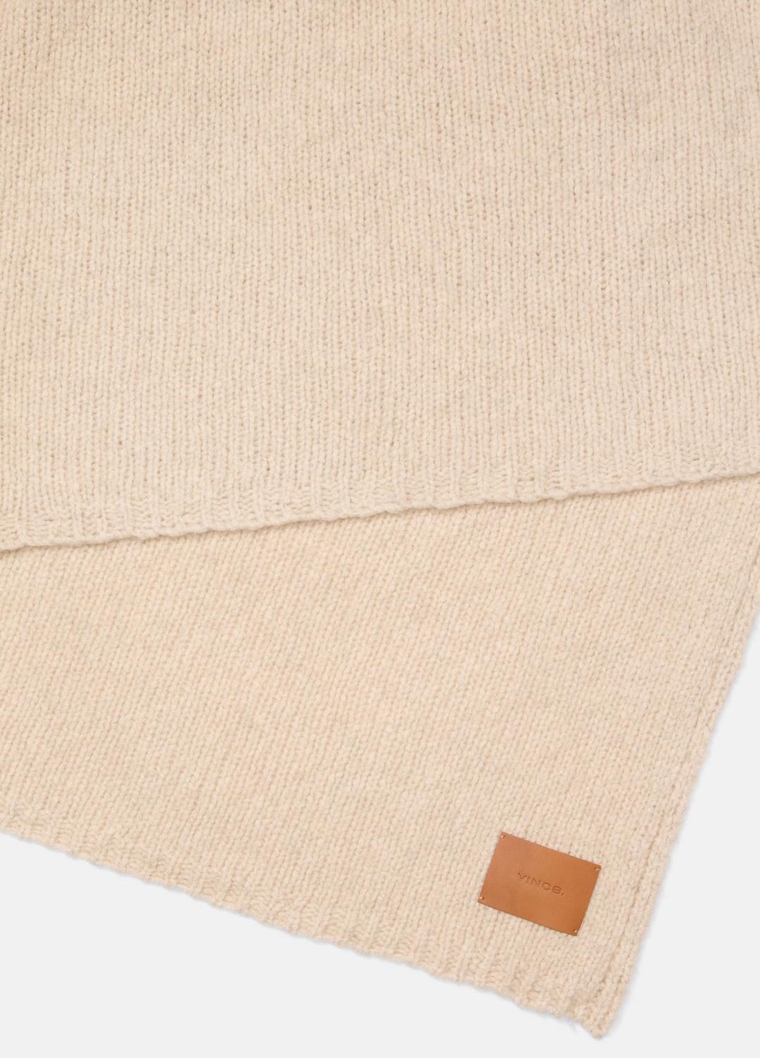 VINCE | Cashmere-Silk Jersey Throw in Pillows & Blankets - LACE