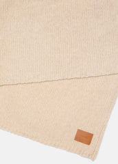 VINCE | Cashmere-Silk Jersey Throw in Pillows & Blankets - LACE