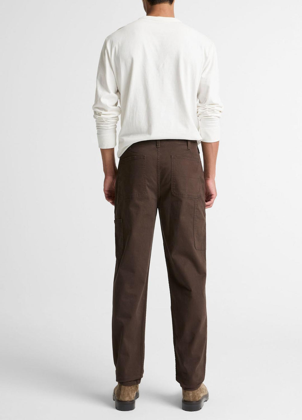 VINCE | Owen Athletic Stretch-Cotton Utility Pant in Trousers - MISSION