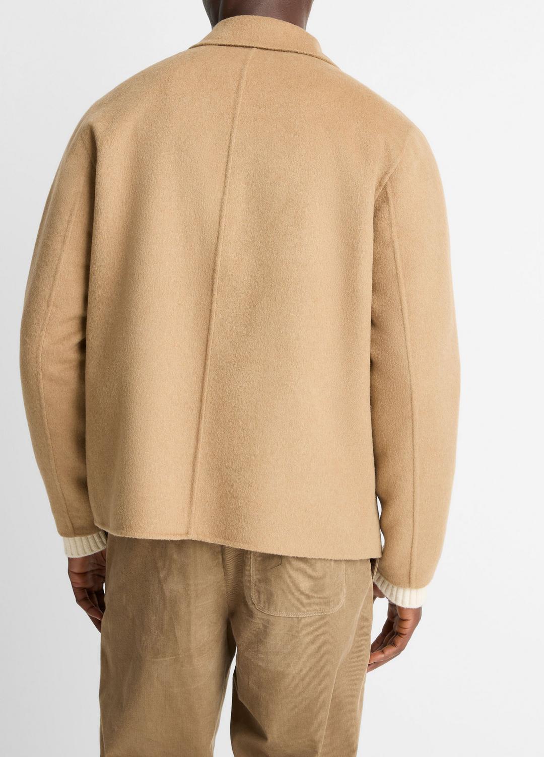 VINCE | Splittable Wool-Blend Zip-Front Jacket in Jackets - CAMELLO