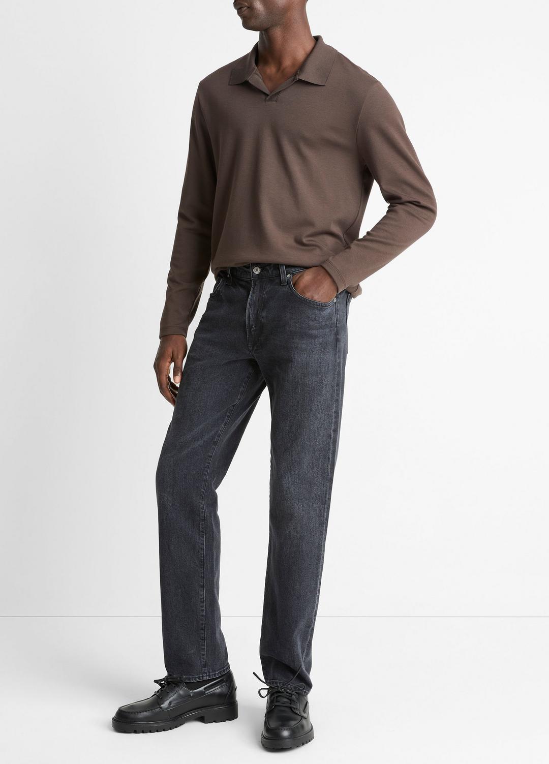VINCE | Citizens of Humanity Elijah Relaxed Straight Jean in Denim - GROTTO