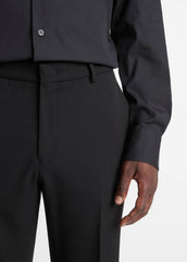 VINCE | Stretch-Wool Classic Pant in Trousers - BLACK