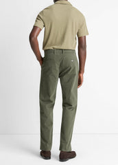 VINCE | Owen Athletic Stretch-Cotton Pant in Trousers - SYCAMORE