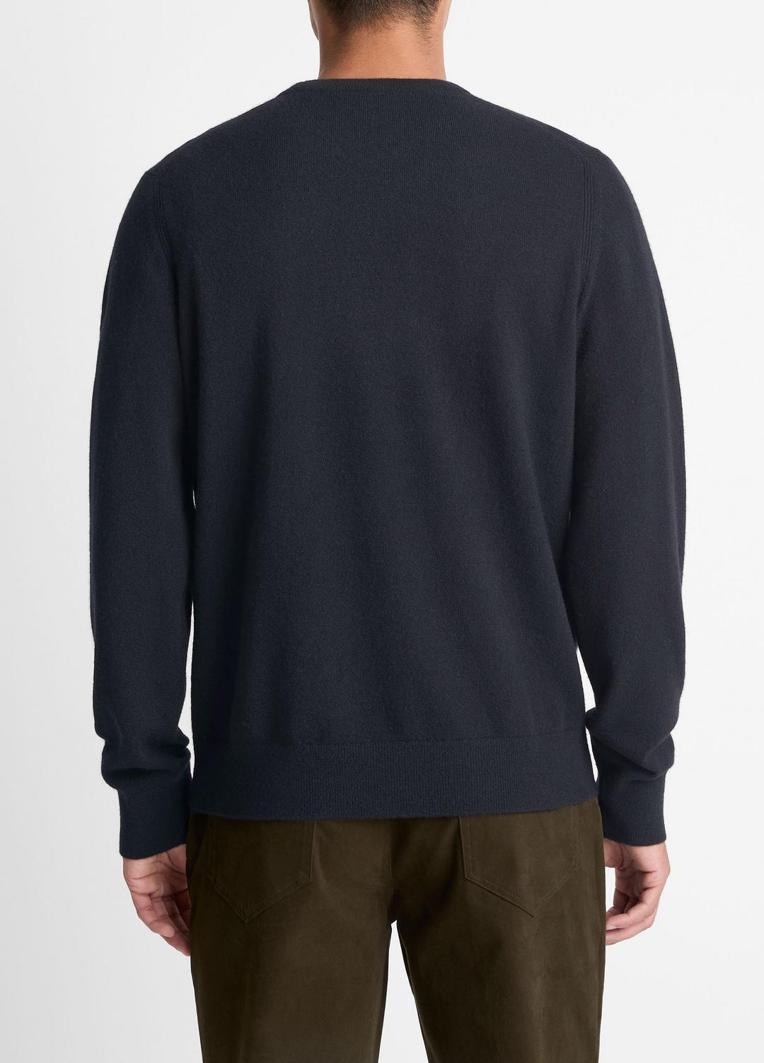 VINCE | Cashmere Crew Neck Sweater in Crew Neck - COASTAL BLUE