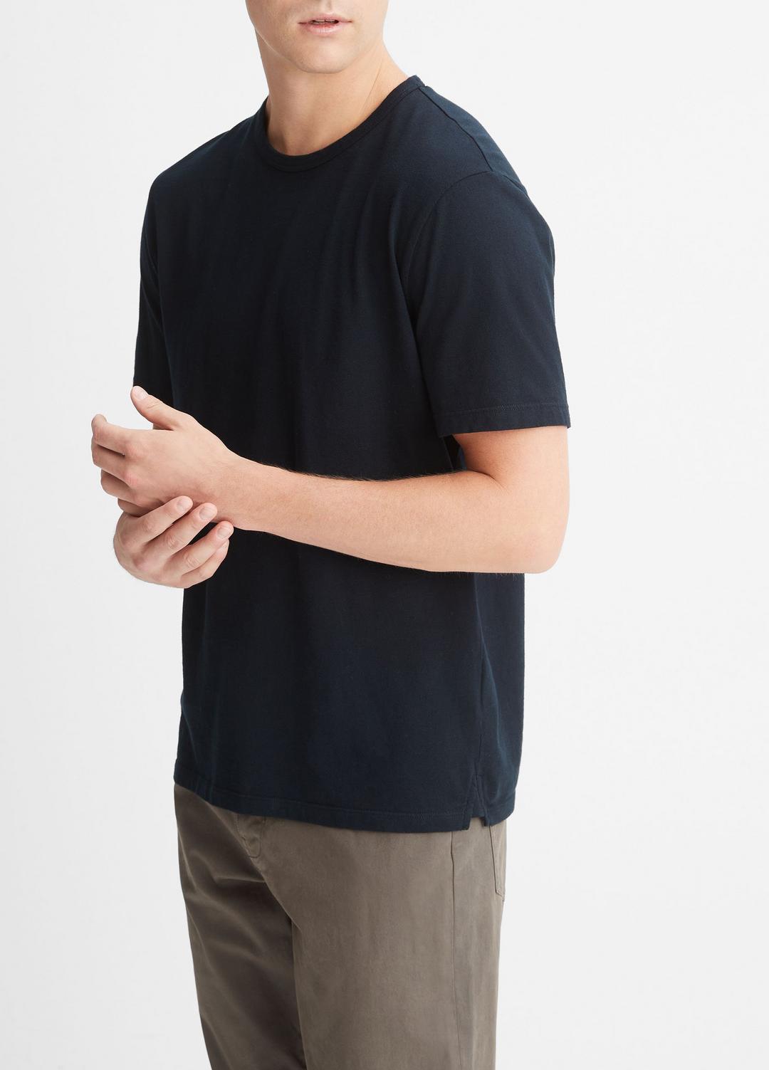 VINCE | Garment Dye Cotton T-Shirt in T-Shirts & Polos - WASHED COASTAL