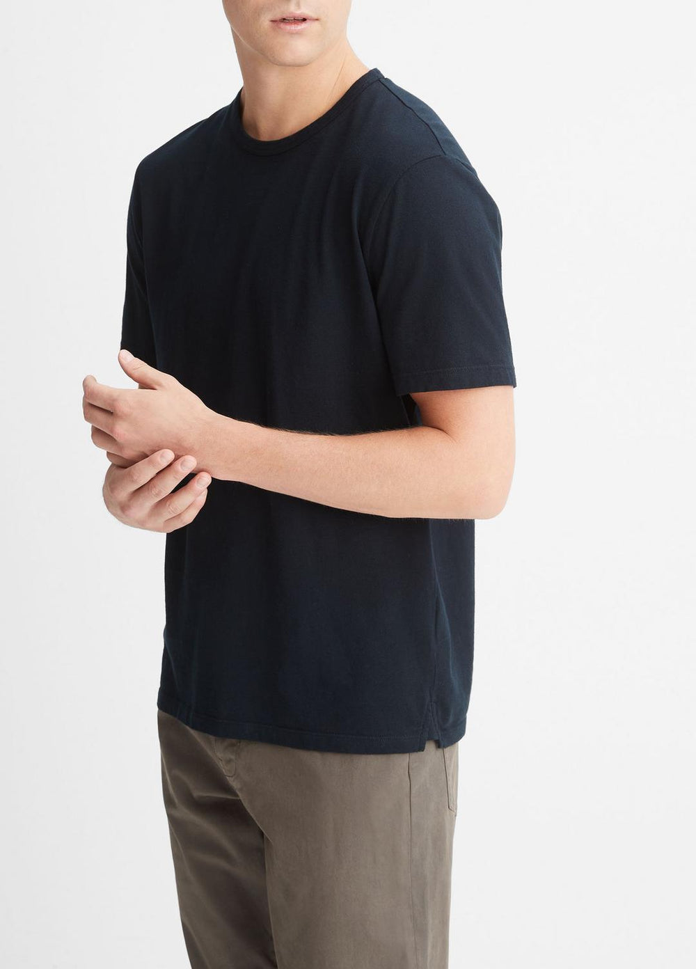 VINCE | Garment Dye Cotton T-Shirt in T-Shirts & Polos - WASHED COASTAL