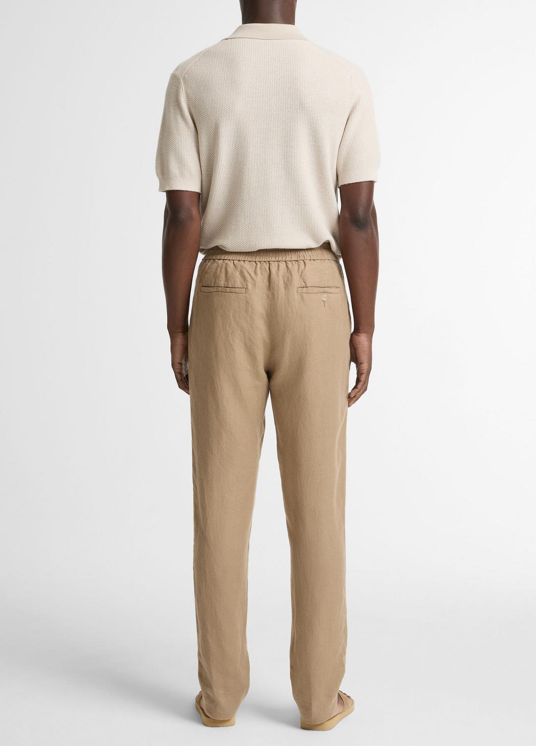 VINCE | Lightweight Hemp Pant in Trousers - TEAK