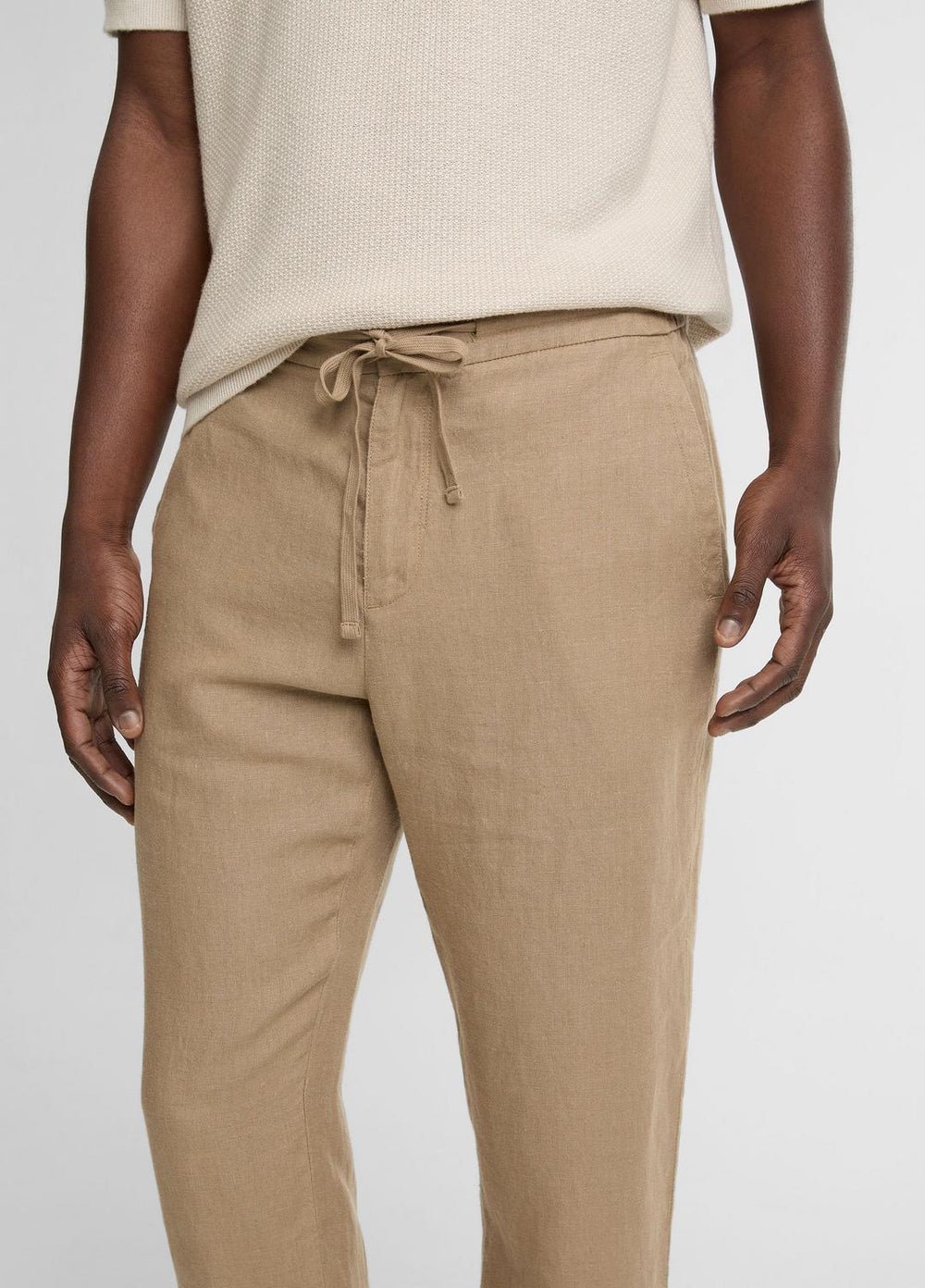 VINCE | Lightweight Hemp Pant in Trousers - TEAK