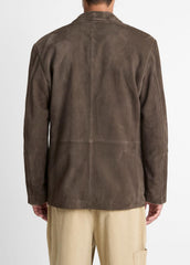VINCE | Suede Blazer in Blazers - DOWNTOWN