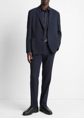 VINCE | Stretch-Wool Relaxed Sport Coat in Blazers - COASTAL BLUE