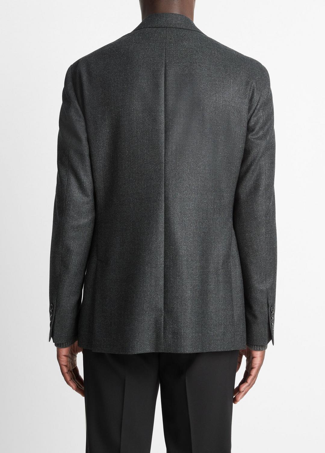 VINCE | Wool Relaxed Sport Coat in Blazers - CHARCOAL