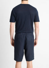 VINCE | Hemp Drawstring Short in Shorts - COASTAL BLUE