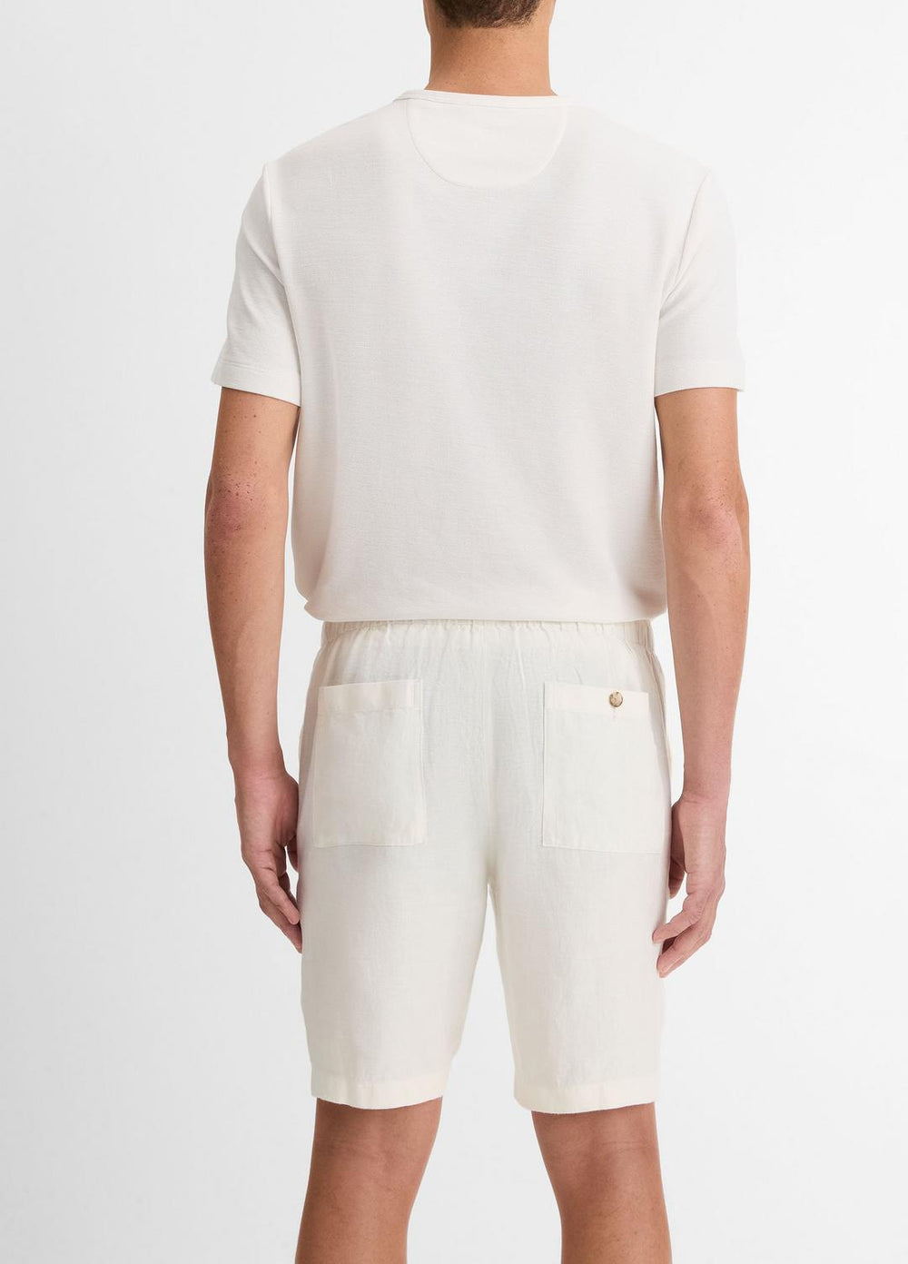 VINCE | Lightweight Hemp Short in Shorts - BONE
