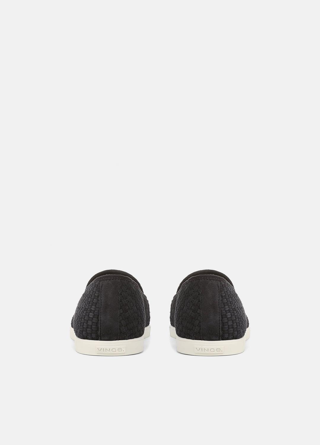 VINCE | Sonoma Woven Suede Loafer in Loafers - COASTAL BLUE