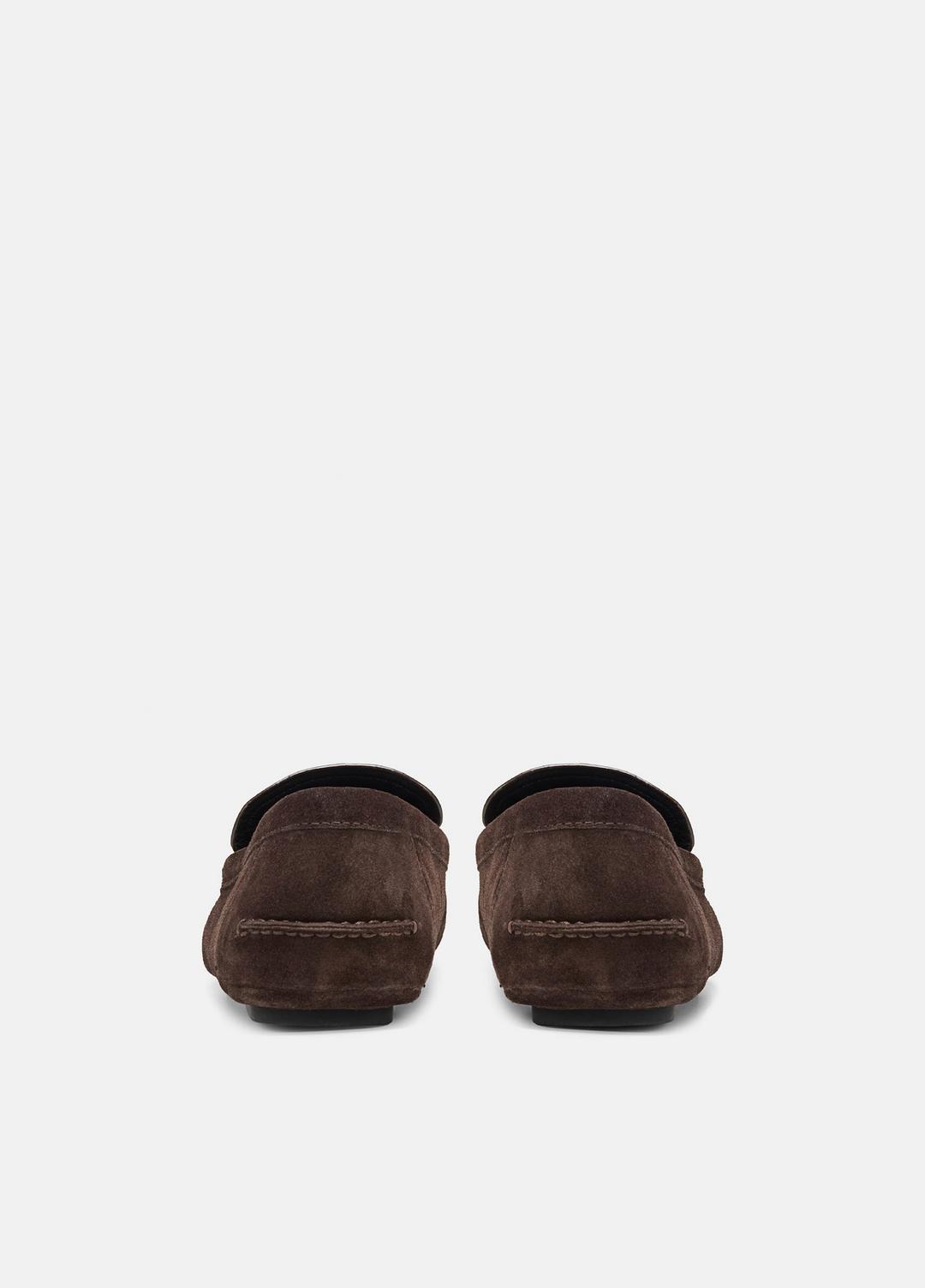 VINCE | Cayle Suede Loafer in Loafers - COCOA BROWN