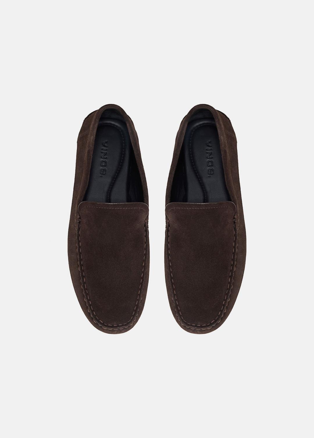 VINCE | Cayle Suede Loafer in Loafers - COCOA BROWN