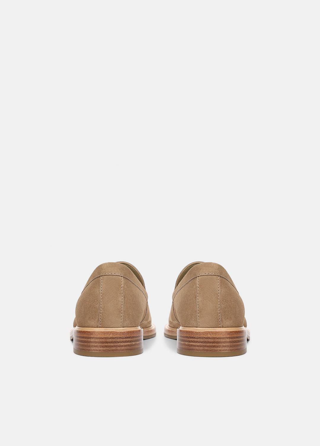 VINCE | Grant Suede Loafer in Loafers - NEW CAMEL