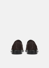 VINCE | Grant Suede Loafer in Loafers - COCOA BROWN