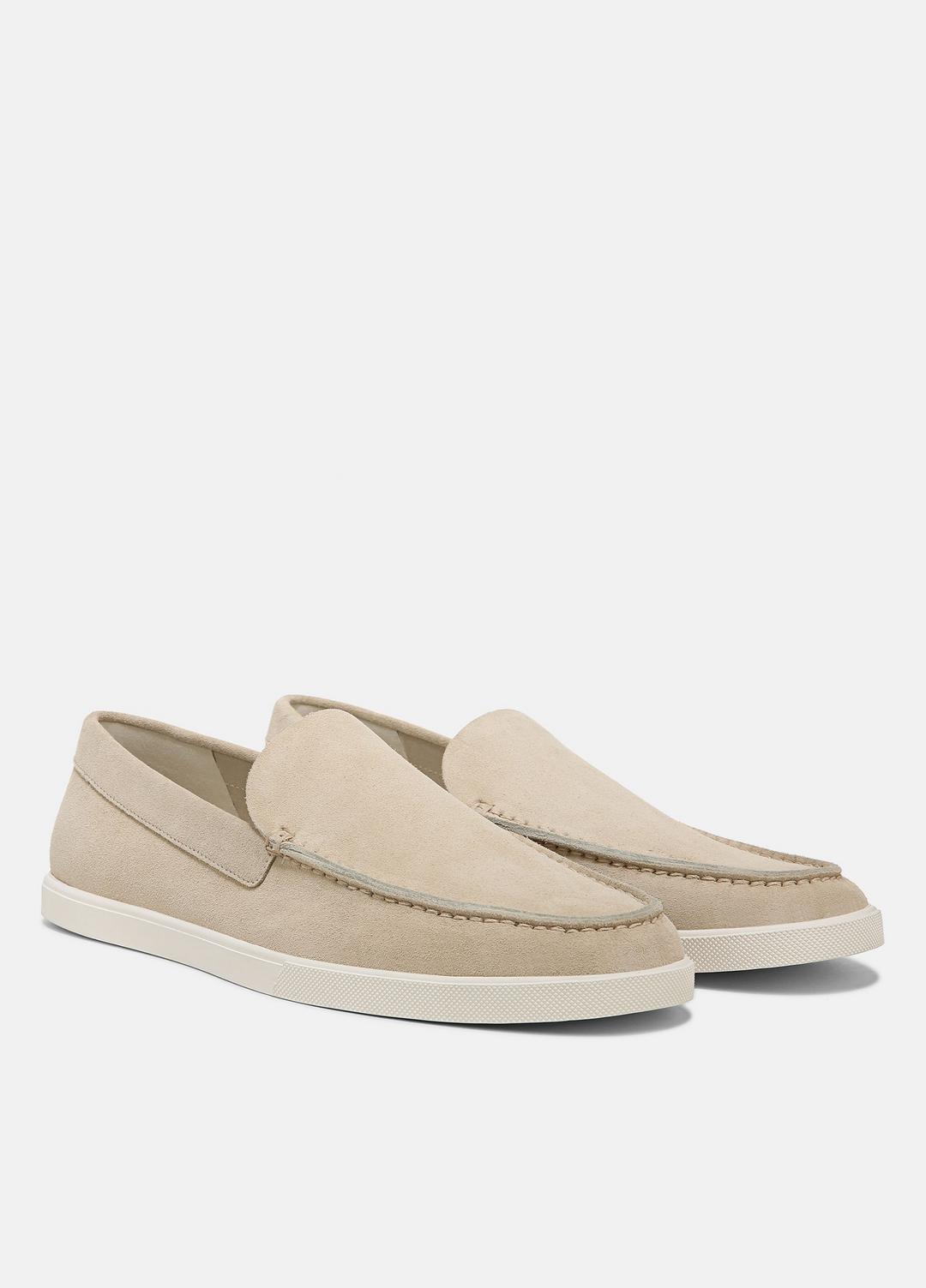 VINCE | Sonoma Suede Loafer in Loafers - MOONLIGHT