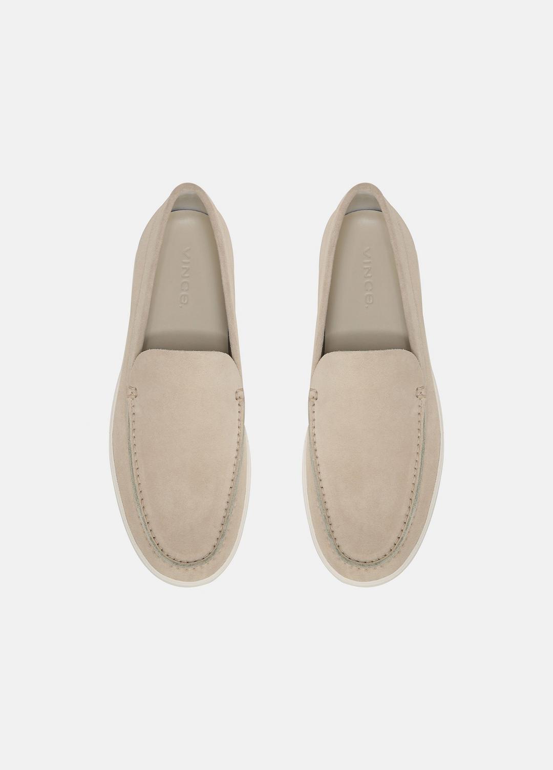 VINCE | Sonoma Suede Loafer in Loafers - MOONLIGHT