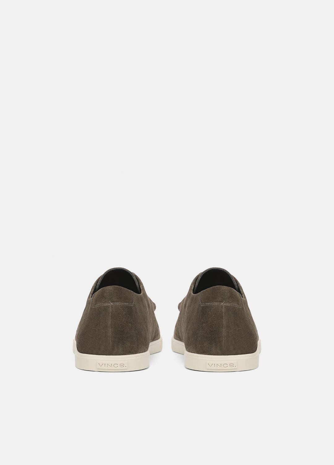 VINCE | Spencer Suede Oxford in Loafers - DARK ROAST