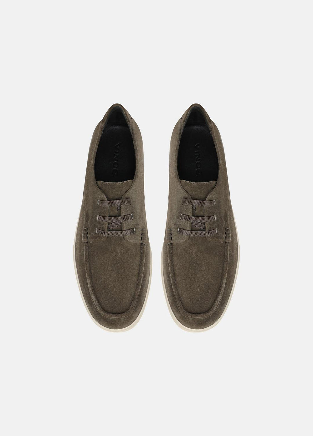 VINCE | Spencer Suede Oxford in Loafers - DARK ROAST