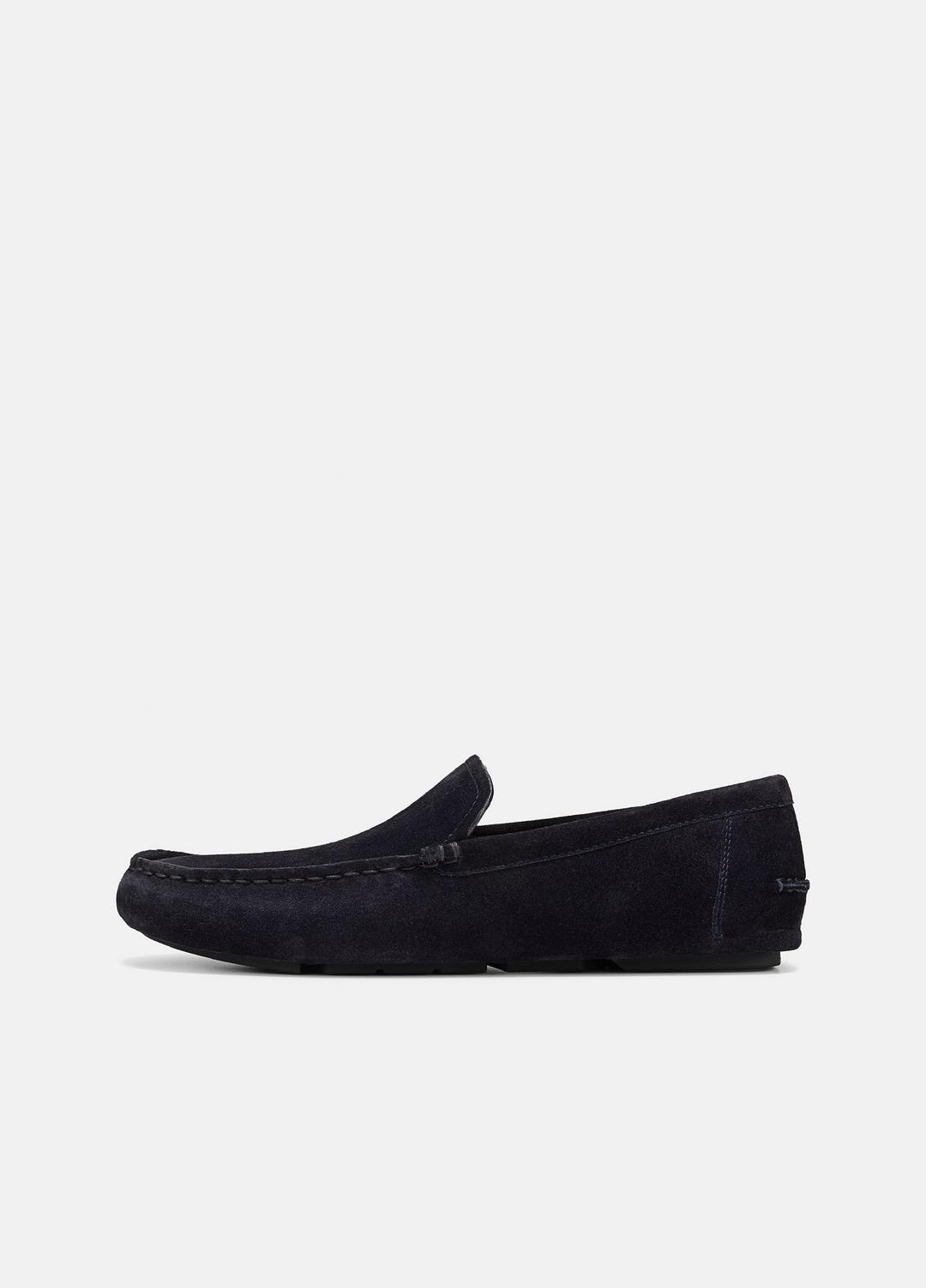 VINCE | Cayle Suede Loafer in Loafers - COASTAL BLUE