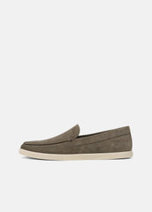 VINCE | Sonoma Suede Loafer in Loafers - DARK ROAST