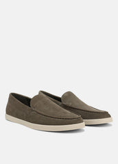 VINCE | Sonoma Suede Loafer in Loafers - DARK ROAST