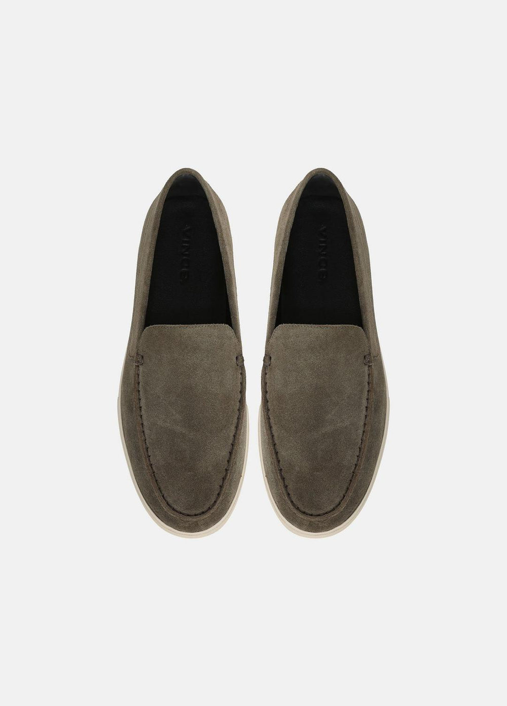 VINCE | Sonoma Suede Loafer in Loafers - DARK ROAST