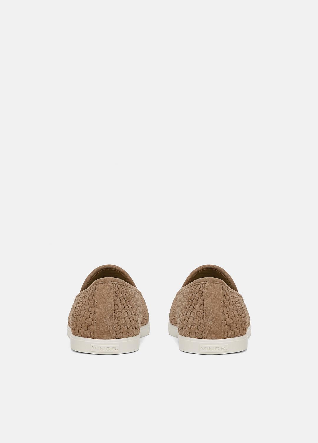 VINCE | Sonoma Woven Suede Loafer in Loafers - NEW CAMEL