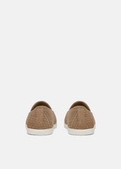 VINCE | Sonoma Woven Suede Loafer in Loafers - NEW CAMEL