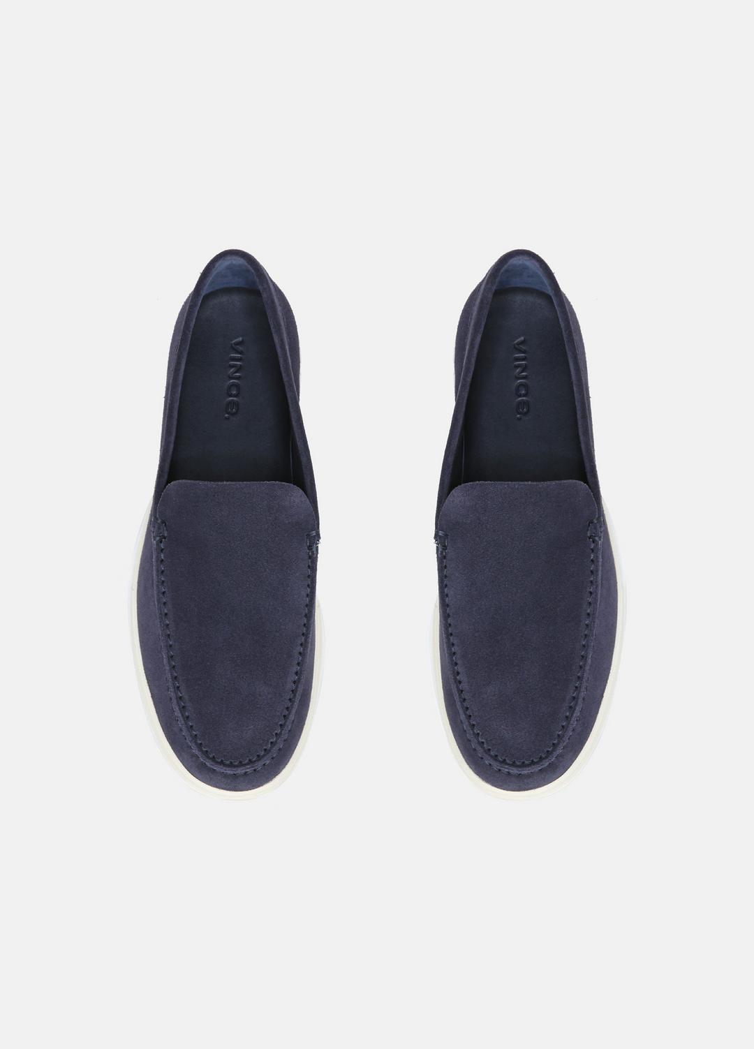 VINCE | Sonoma Suede Loafer in Loafers - COASTAL BLUE