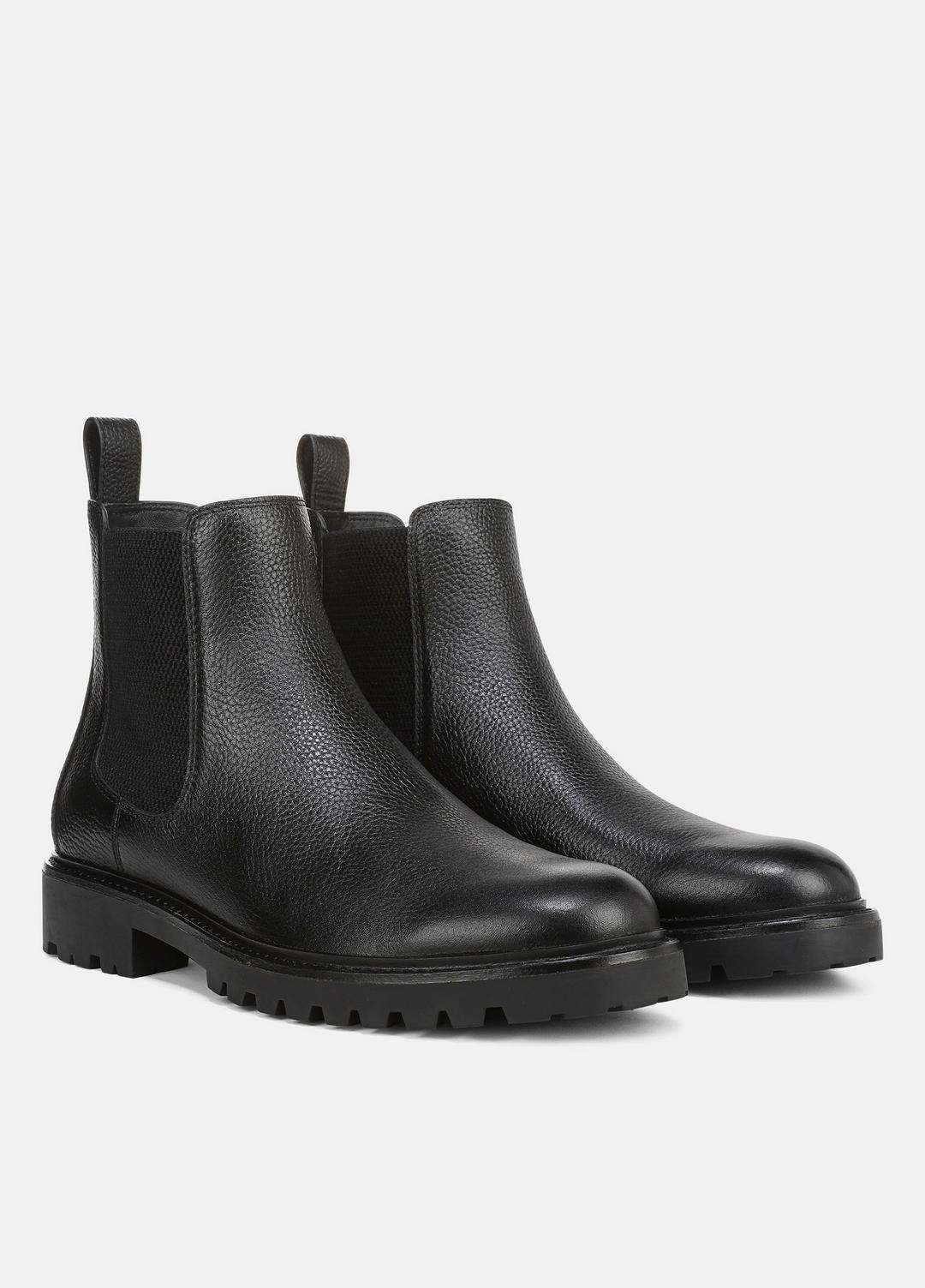 VINCE | Dave Chelsea Boot in Boots - BLACK