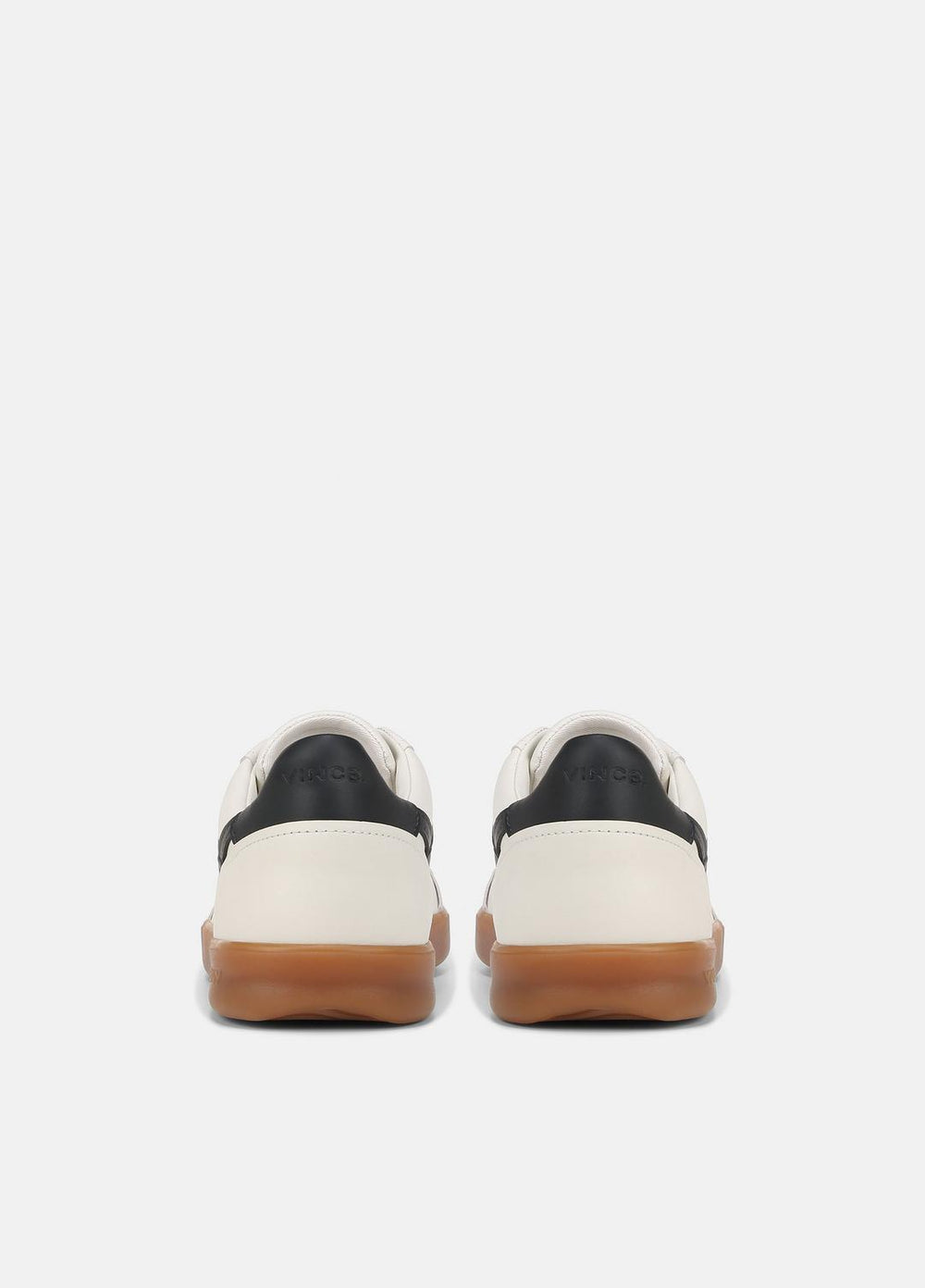 VINCE | Oasis Leather Sneaker in Sneakers - MILK/NIGHT BLUE