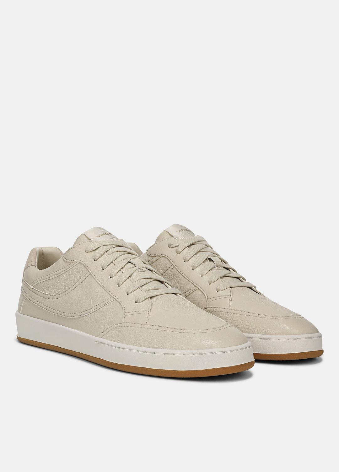 VINCE | Pacifico Leather Sneaker in Sneakers - MOONLIGHT