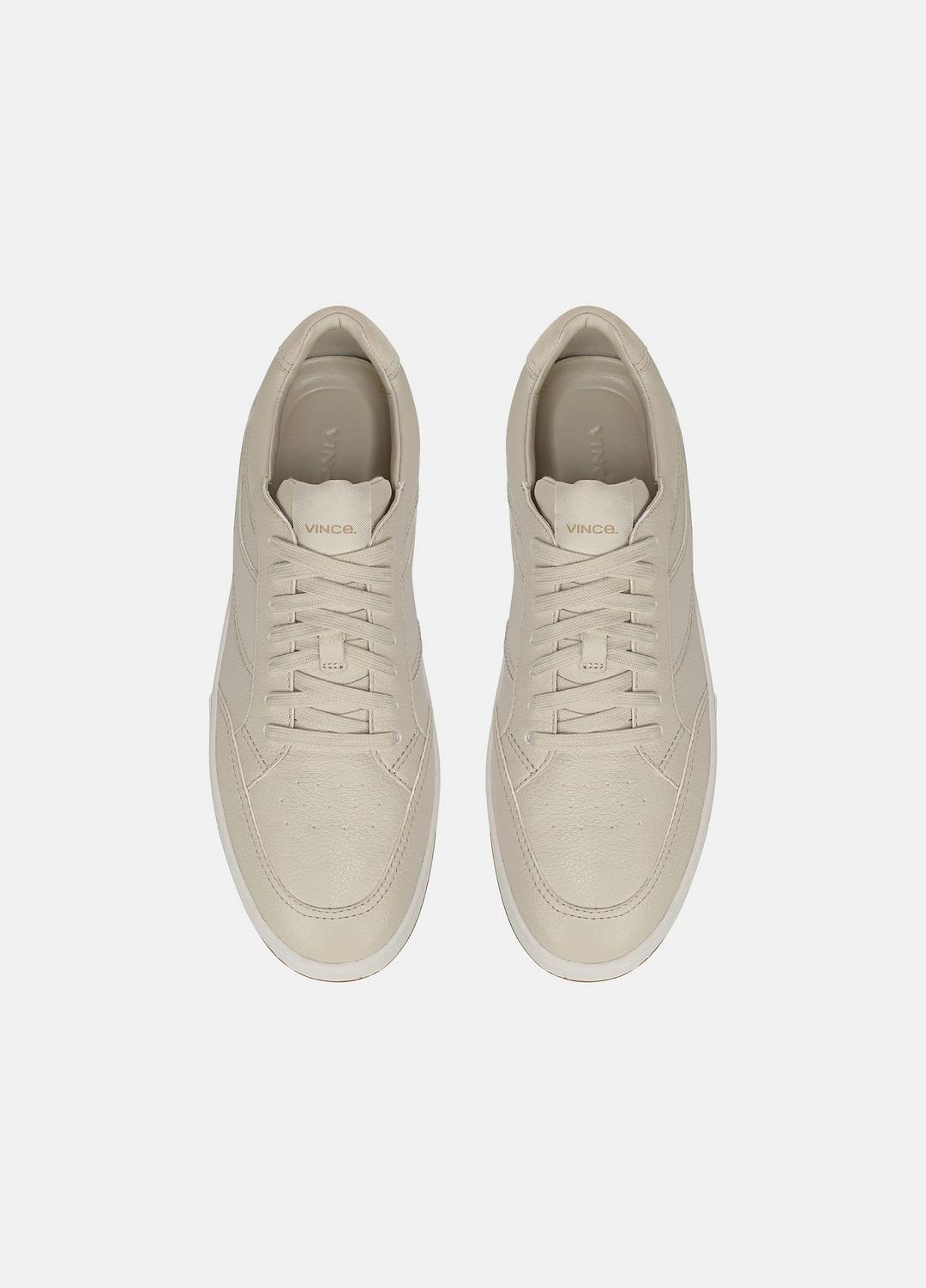 VINCE | Pacifico Leather Sneaker in Sneakers - MOONLIGHT