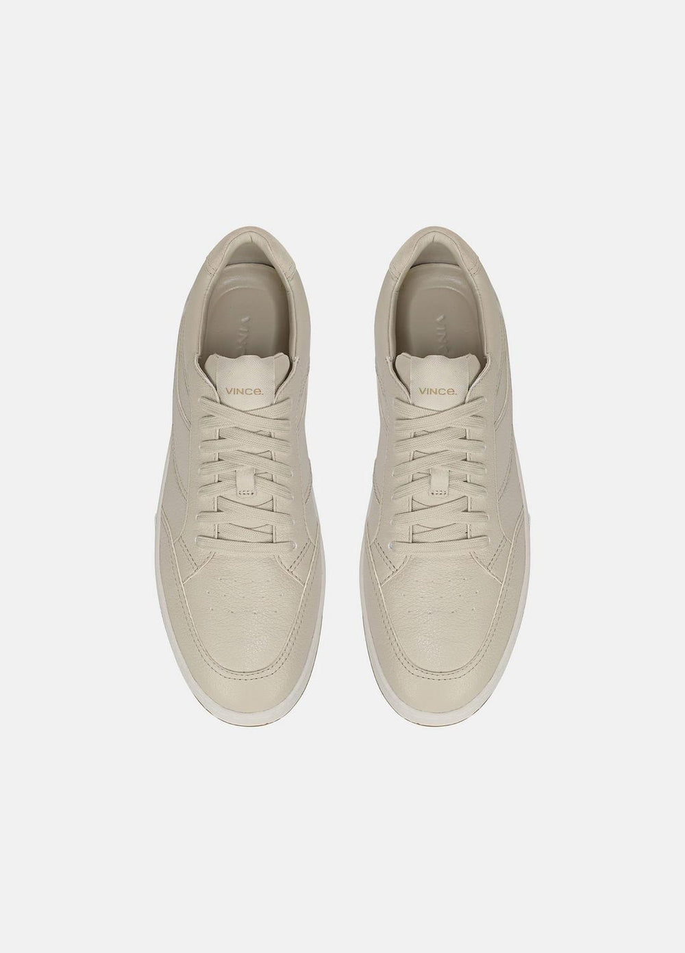 VINCE | Pacifico Leather Sneaker in Sneakers - MOONLIGHT