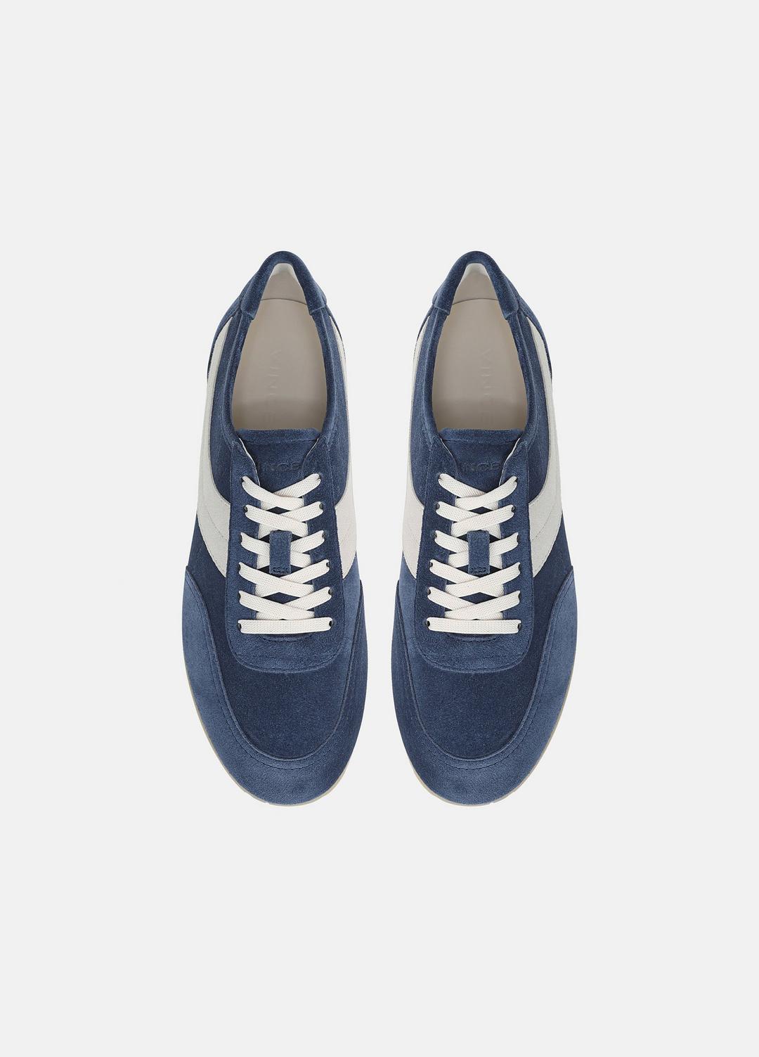 VINCE | LA Suede & Leather Runner Sneaker in Sneakers - HEATHER RIPPLE/HORCHATA