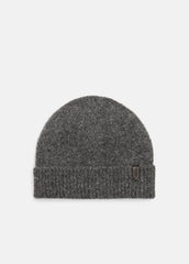 VINCE | Donegal Cashmere Beanie in Scarves & Hats - HEATHER CHARCOAL