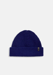 VINCE | Cashmere Shaker-Stitch Beanie in Scarves & Hats - SAPPHIRE