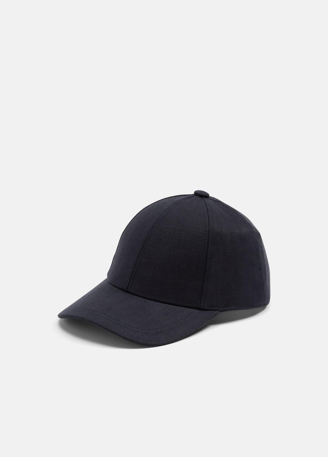 VINCE | Hemp Baseball Cap in Scarves & Hats - COASTAL BLUE