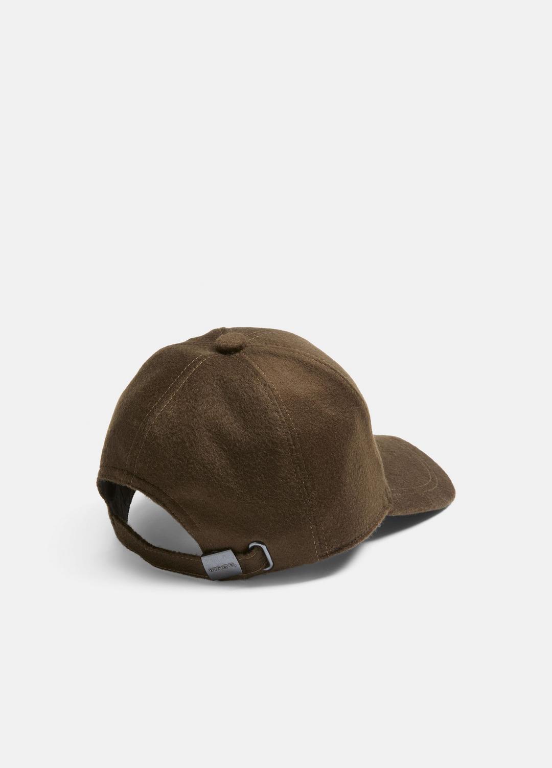 VINCE | Cashmere Baseball Cap in Scarves & Hats - NIGHT MOSS