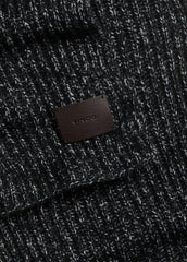 VINCE | Cardigan-Stitch Scarf in Scarves & Hats - HEATHER MARBLE