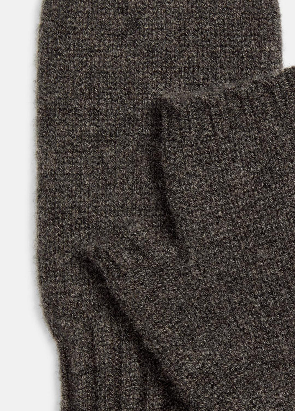VINCE | Cashmere Hand Warmers in Gloves - HEATHER CHARCOAL